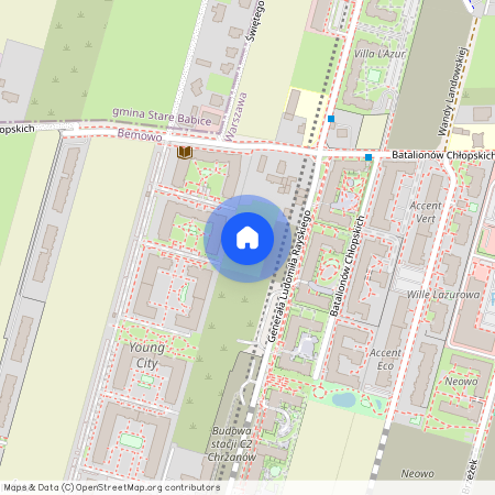 ul. Batalionów Chłopskich, Chrzanów, Bemowo, Warszawa, mazowieckie