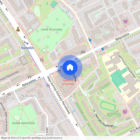 al. Aleja Komisji Edukacji Narodowej, Natolin, Ursynów, Warszawa, mazowieckie