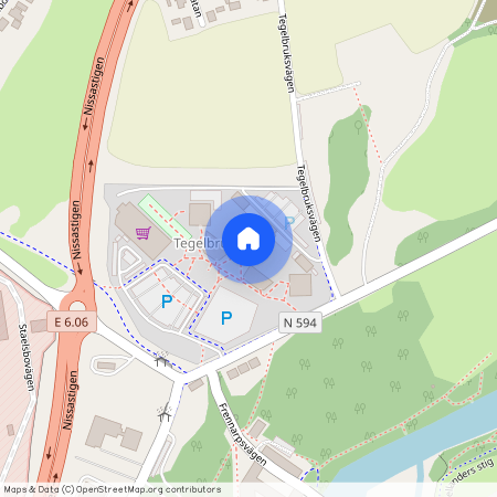 Tegelbruksvägen, Halmstad