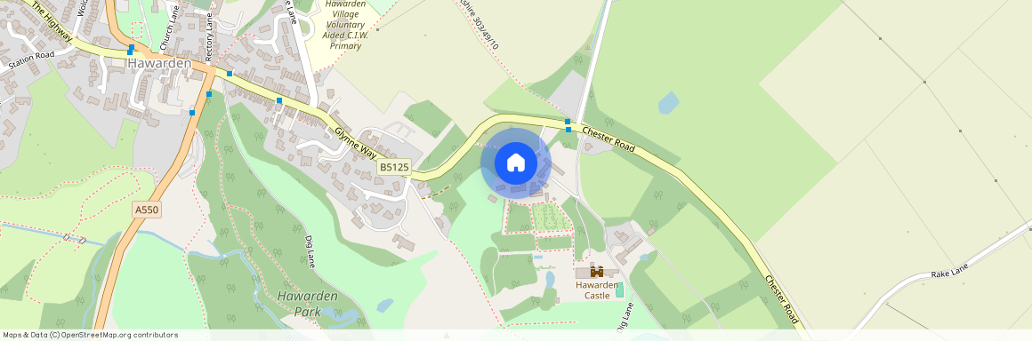 Castle Grounds, Hawarden, Deeside, CH5