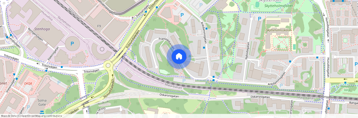 Framnäsbacken, Solna