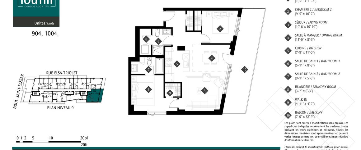 Appartements de luxe4½ à louer - Photo 1