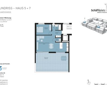 Moderne 2.5 Zimmer-Wohnung - Foto 6