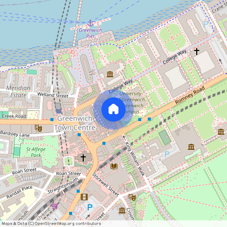 King William Walk, Greenwich, London, SE10