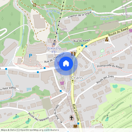 Rue du Pas de l'Ours, Crans-Montana