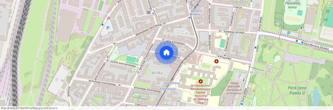 ul. Józefa Wybickiego, Wilda, Wilda, Poznań, wielkopolskie