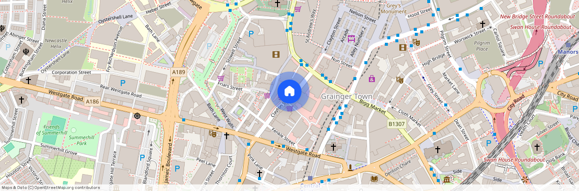 (?ppw) Clayton Street, City Centre, NE1