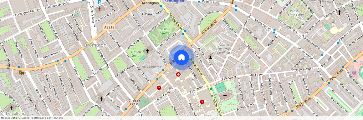 Fulham Road, Chelsea, London, SW3