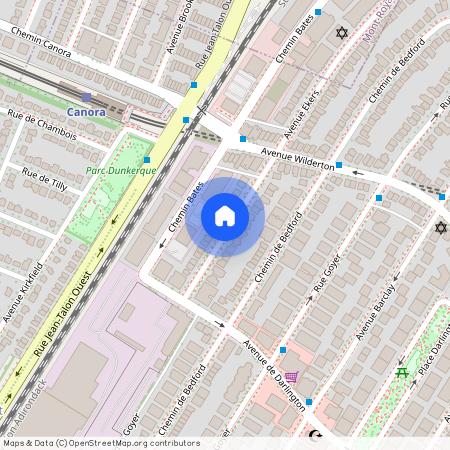 Av. Ekers, H3S 1E2, Montréal