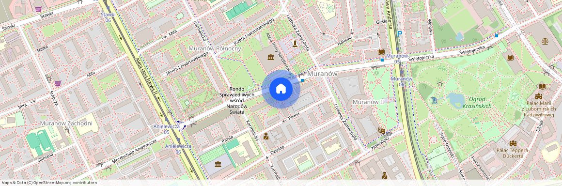 ul. Mordechaja Anielewicza, Muranów, Śródmieście, Warszawa, mazowieckie