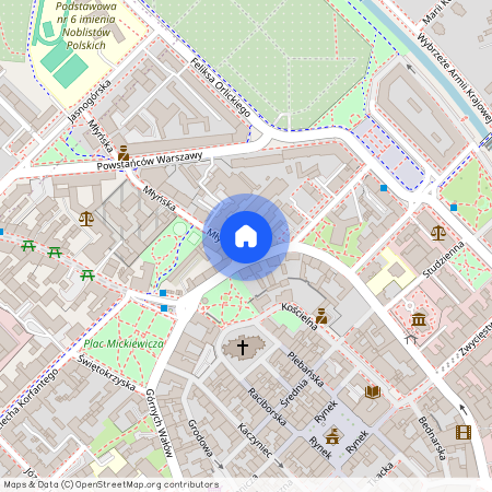 ul. Młyńska, Śródmieście, Gliwice, śląskie