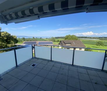 3 1/2-Zimmer Dachwohnung mit Terrasse und Traumaussicht - Foto 5