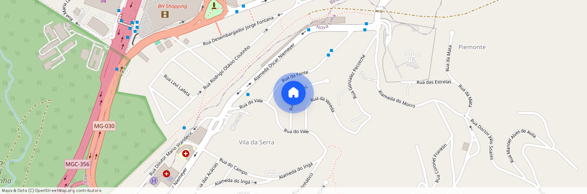 Rua das Flores, Village Terrasse, Nova Lima - MG, 34006-083, Brazil