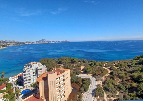 APARTMENT FOR RENT IN CALPE WITH AMAZING 360 DEGREE VIEWS