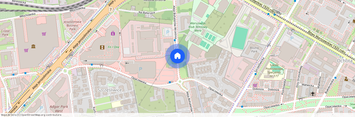 al. Aleja Bohaterów Września, Szczęśliwice, Ochota, Warszawa, mazowieckie