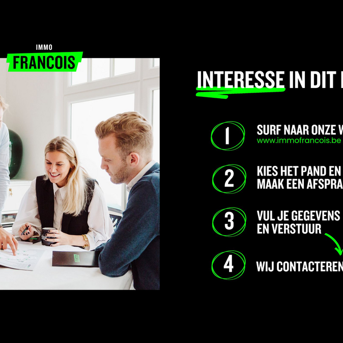 Centraal gelegen appartement met twee slaapkamers, autostaanplaats en terras in Ieper - Photo 1