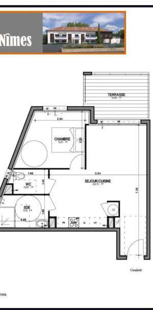 Appartement à louer 2 pièces 47.85m² - Photo 2