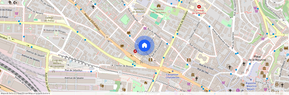 av. de France 18a, 1004, Lausanne