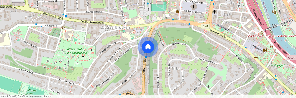 Metzerstraße 25, 66117 Saarbrücken-Mitte - Alt-Saarbrücken