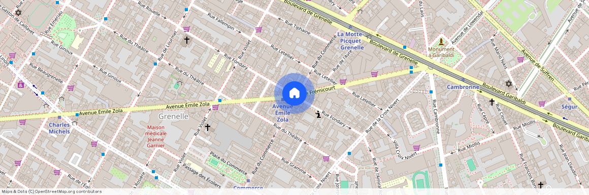 Building Rue du Commerce - checkmyguest - 1350788, Rue du Commerce, Paris