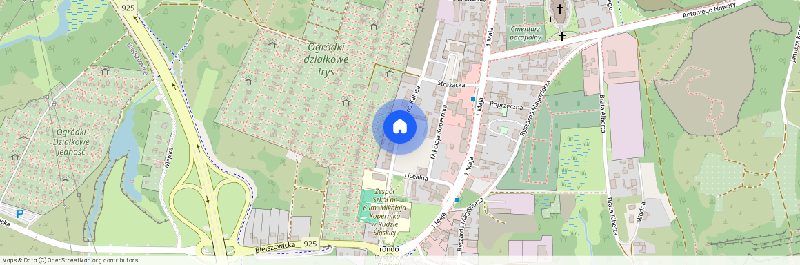 ul. Wawrzyna Kałusa, Wirek, Ruda Śląska, śląskie