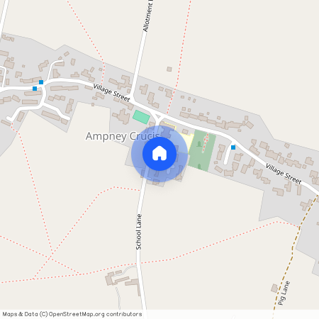 School Lane, Ampney Crucis