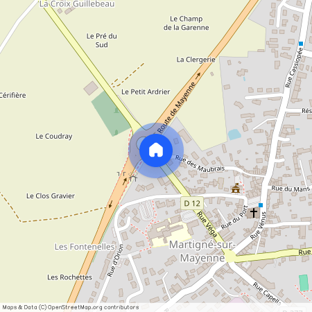 Francja, Martigne Sur Mayenne