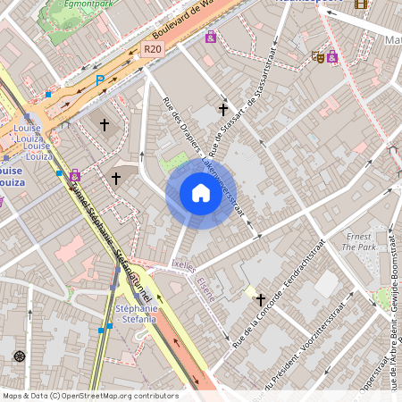 Rue De Stassart - De Stassartstraat, 96, 1050, Ixelles