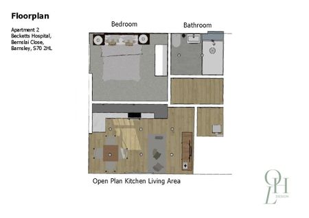 Becketts Hospital: Luxury 1 & 2 Bedroom Apartments - 10 Fully Refurbished Units Coming January 2025 - Photo 3