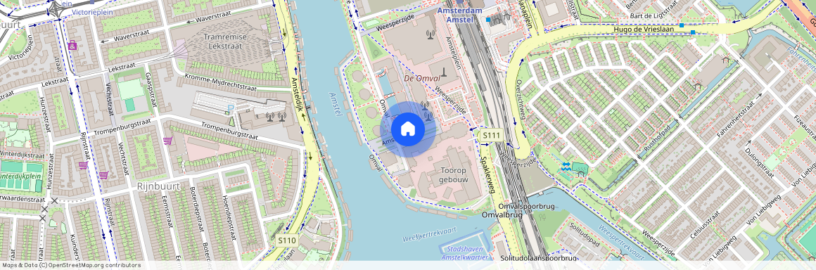 Omval/Overamstel, 1096 HH, Amstelboulevard, Amsterdam