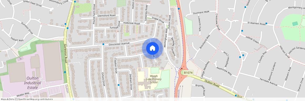 Orwell Drive, Lowestoft