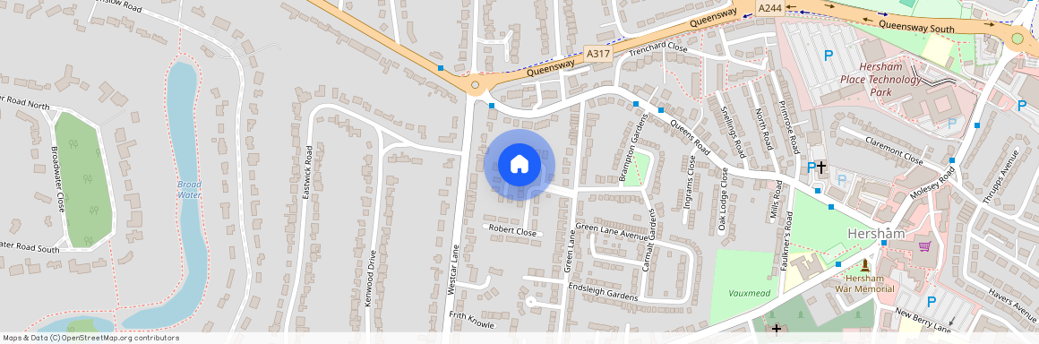 Hersham, Walton, Surrey, KT12