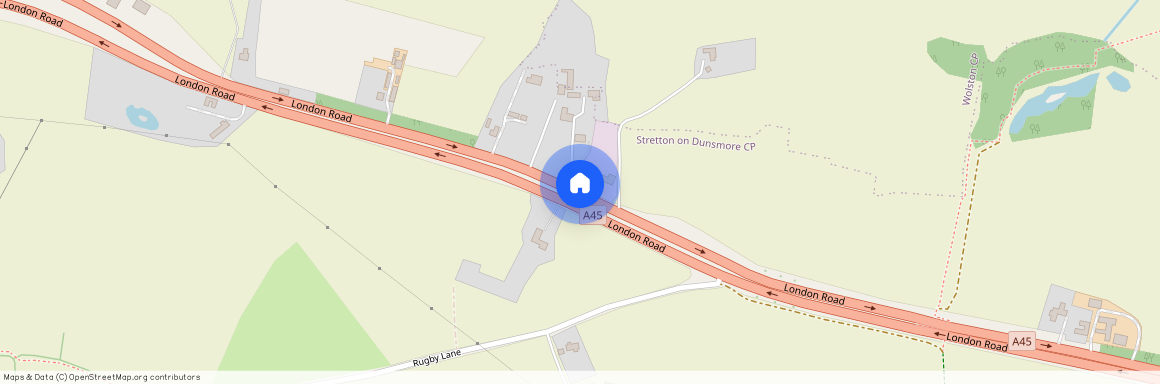 London Road, Stretton