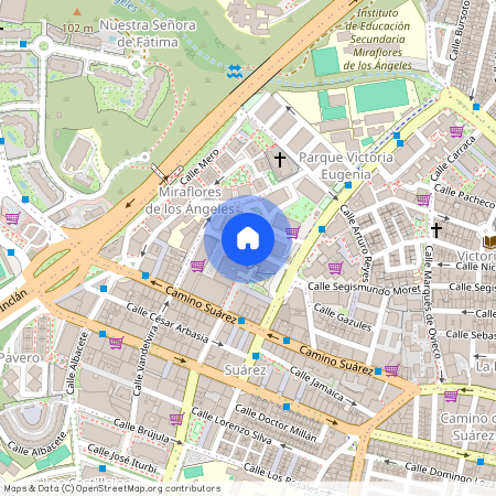 Victoria Eugenia, Málaga