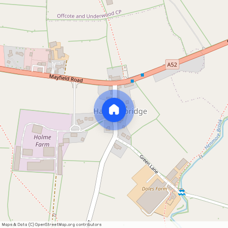 Green Lane, Clifton, Ashbourne, Derbyshire, DE6