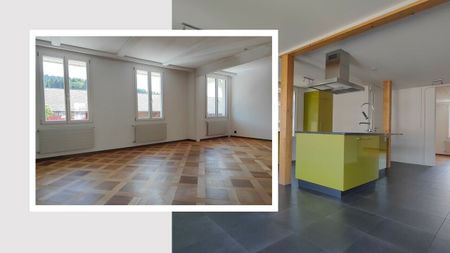 Zentrale, sanierte 2.5-Zimmer Wohnung in Langnau - Photo 2