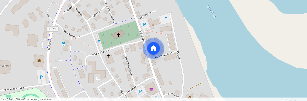 Overkalix, Föreningsgatan 1, lgh 1002, en halvtrappa upp