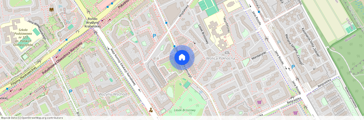 Warszawa, Franciszka, Marii, Lanciego