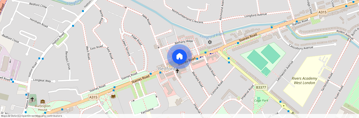 Staines Road, Bedfont, Feltham