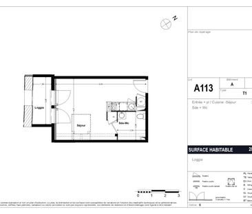 Location Appartement 1 pièce 28m² ST JORY 31790 - Photo 5