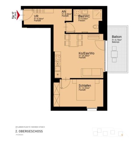 Wohnen nahe U1 Kagraner Platz - Ideale Infrastruktur - Photo 3