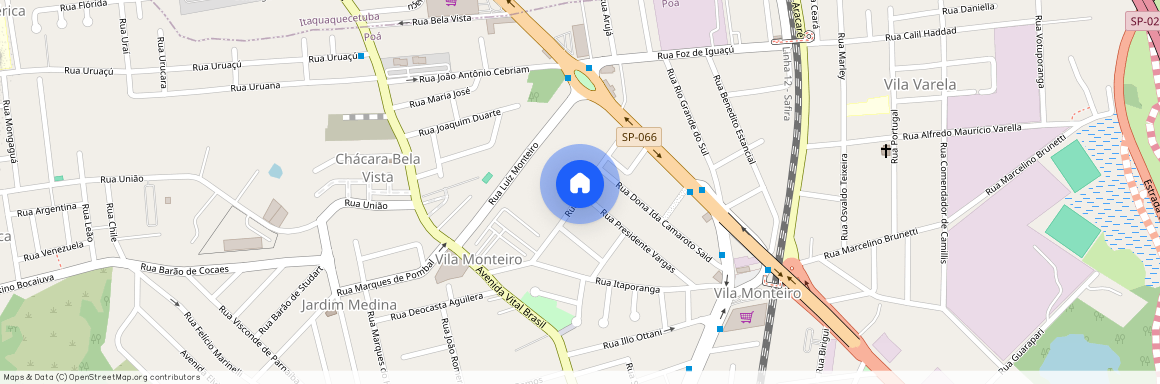 Rua Marabás, Vila Monteiro, Poá, SP, 08557570