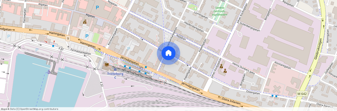 Trelleborg, Skåne, Östergatan 20 A