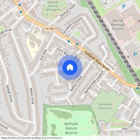 Bawtry Road, London, N20