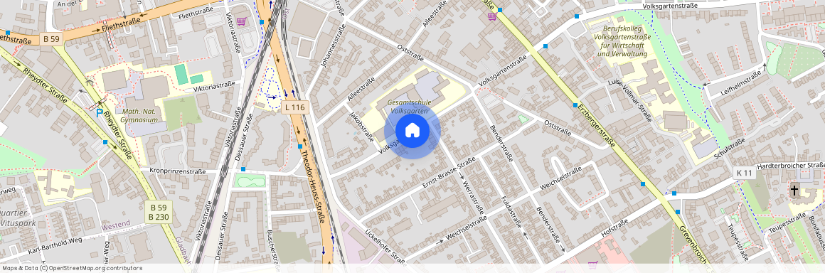 Volksgartenstraße 68, 41065 Mönchengladbach