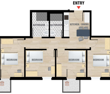 Zimmer in der Einbecker Straße - Foto 1