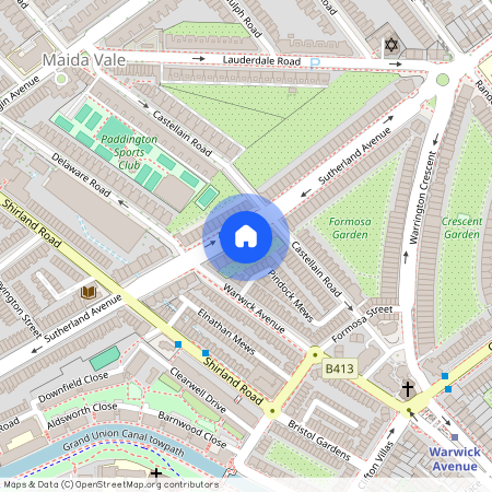 Sutherland Avenue, Maida Vale, London, W9