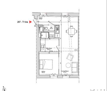 Appartement 1 pièce - Photo 2