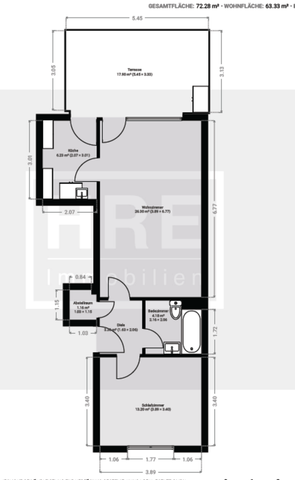 2 Zimmerwohnung im Holler Grund zu Vermieten - Photo 3