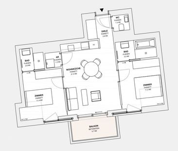 ++NEU++ fantastische 3-Zimmer-Wohnung mitten im Herzen der Stadt (1... - Photo 2